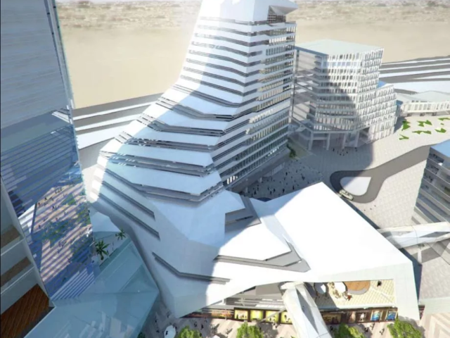 Parcel 5.01 King Abdullah Financial District (KAFD), Riyadh, KSA (2013-2016). Client: KSA Government (Riyadh). Architects Gensler. Main Contrator: SBG Materials: Crema Moleanos, Calacatta Vagli Oro (1,250m2)